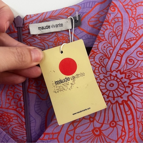 *NEW* Maude Vivante Molly Lilac Maxi Dress - Picture 7 of 11